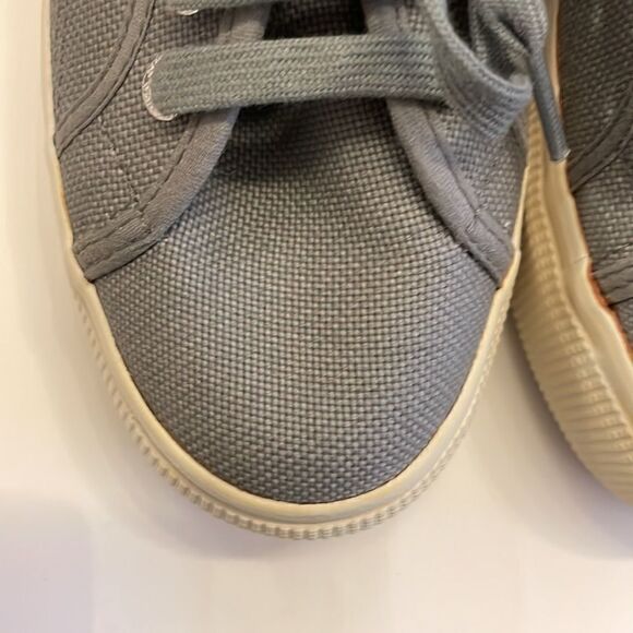SUPERGA GREY WHITE SNEAKERS.  NEW. - Picture 4 of 12